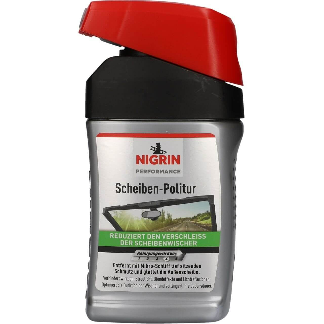 Polish pentru zgârieturi suprafețe sticlă auto, Nigrin Performance, 300 ml