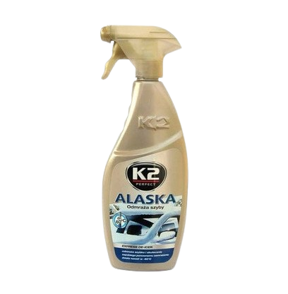 Spray pentru dezghetat geamuri K2 ALASKA K608, pulverizator, 750 ml