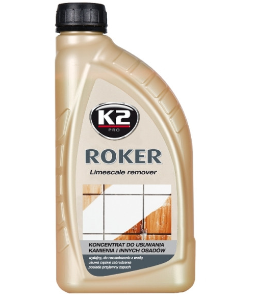 Detartrant K2 ROKER M809 concentrat, fara acid fluorhidric, concentratie 1:10, parfumat, 1 litru