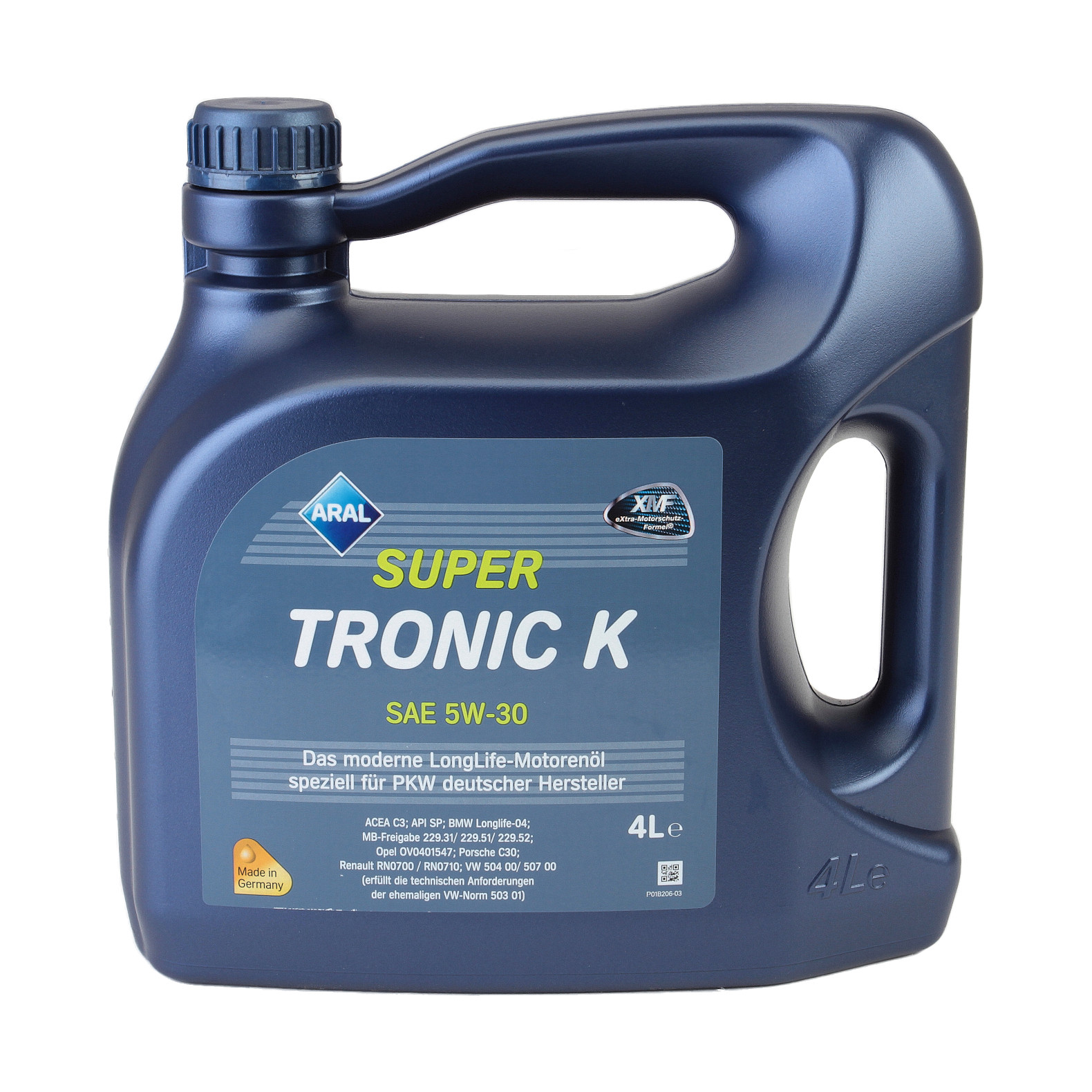 Ulei Aral Super Tronic K 5W30 4L pentru motor BMW, Renault, Opel, MB...