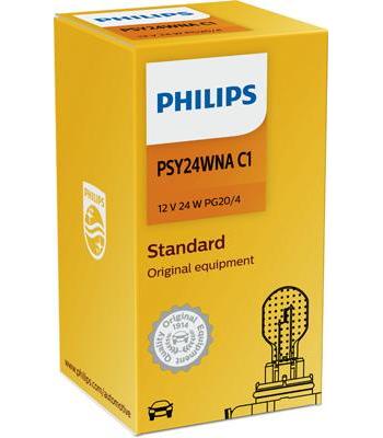 Bec de semnalizare 12V PSY24W Hiper Vision, PHILIPS 12188NAC1
