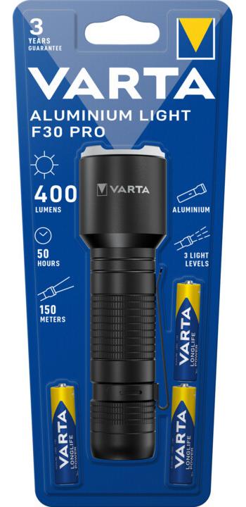 Lanterna Aluminium Light VARTA F30 Pro 3AAA