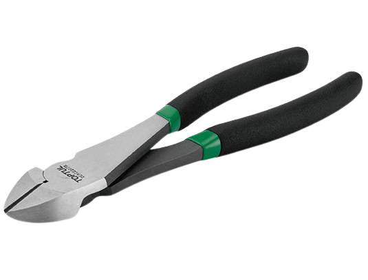 Cleste TOPTUL DEAC2208B, capacitate taiere 3.5 mm, lungime 8 inch/203.2 mm, maner aderent, crom vanadiu
