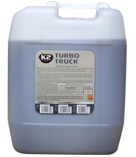 Solutie K2 TURBO TRUCK M142 pentru spalare camioane, concentrata, 20 litri