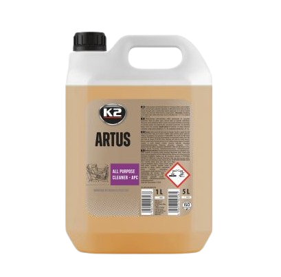 Soluție universală concentrată pentru curățat plastic, cauciuc și piele artificială K2 ARTUS M230, volum 5 litri