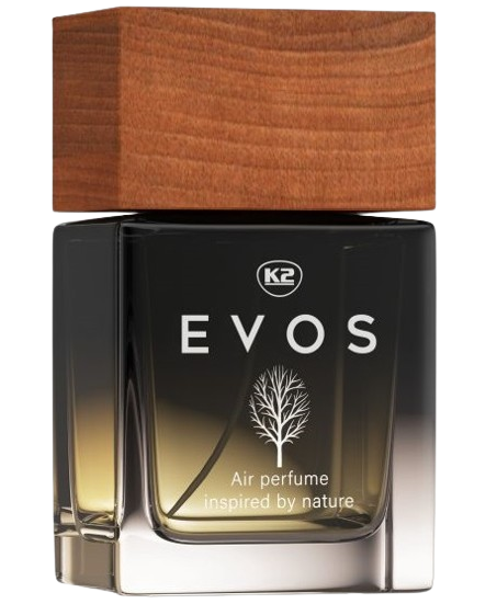 Odorizant K2 Evos Samurai V052, auto apă de parfum, 50 ml, aroma portocală, cardamom, vanilie