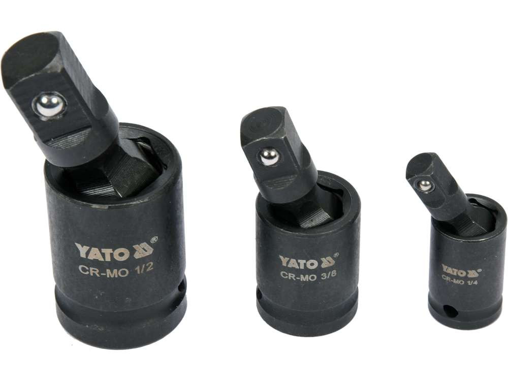 SET ARTICULAȚIE IMPACT CARDANICĂ 1/4", 3/8", 1/2"