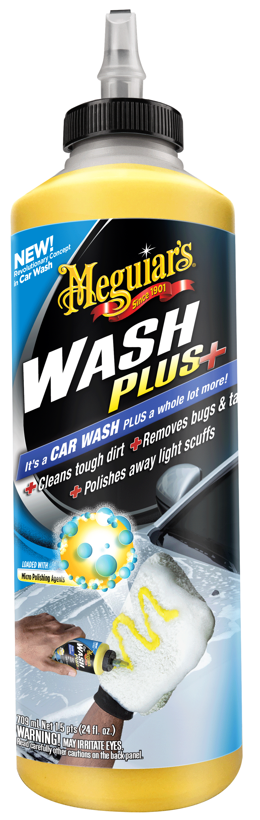 Șampon Auto Meguiars Wash Plus 709 ml