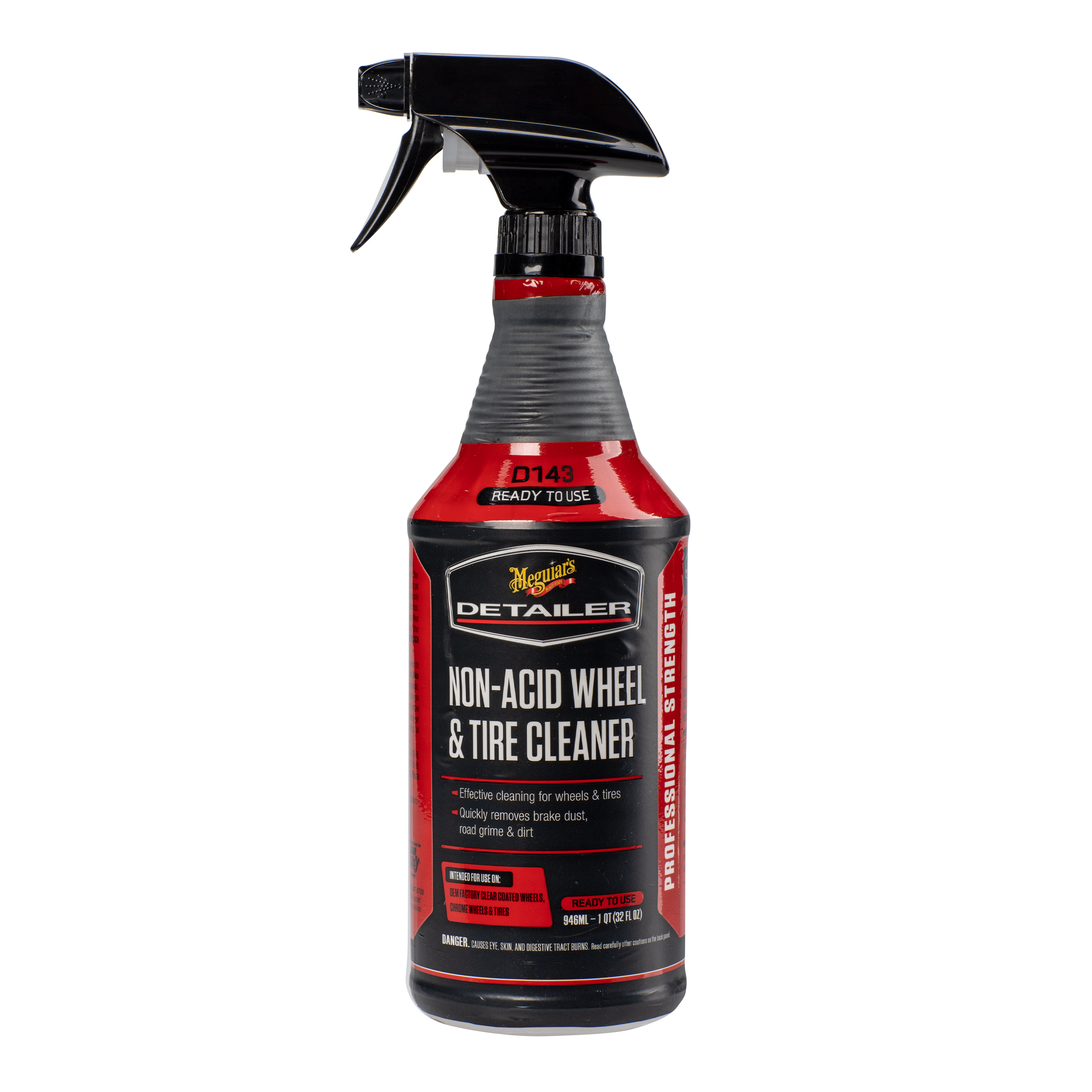 Soluție Non-Acid Wheel Tire Cleaner pentru Curățare Jante și Cauciucuri Meguiar's