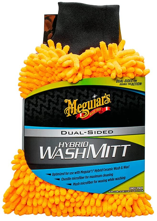 Manusa Meguiar's Hybrid Microfibre Wash Mitt Spalare Auto Microfibra