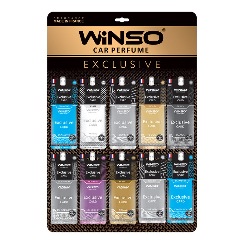 Odorizant Exclusive Card Mix Display Winso (50 pcs. on display)
