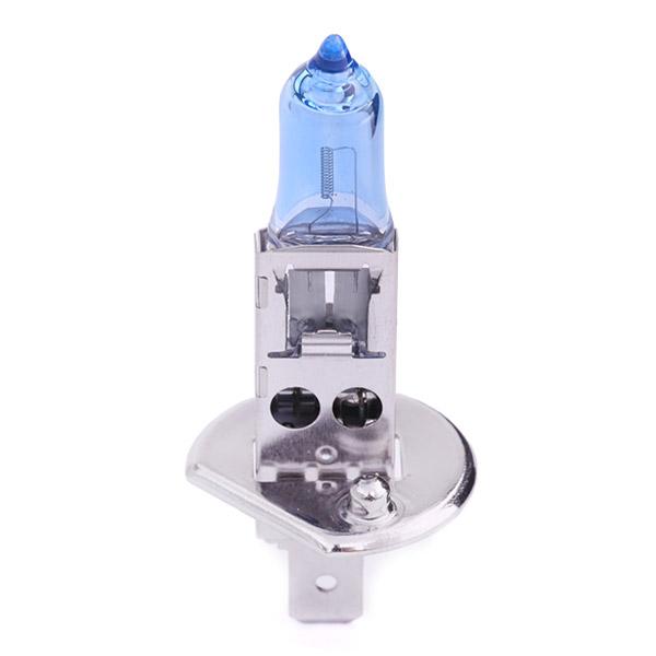 Bec NEOLUX BlueLight auto pentru far faza lunga N448B, tip H1, tensiune 12V, putere 55W, conector P14.5s, 5000K, halogen