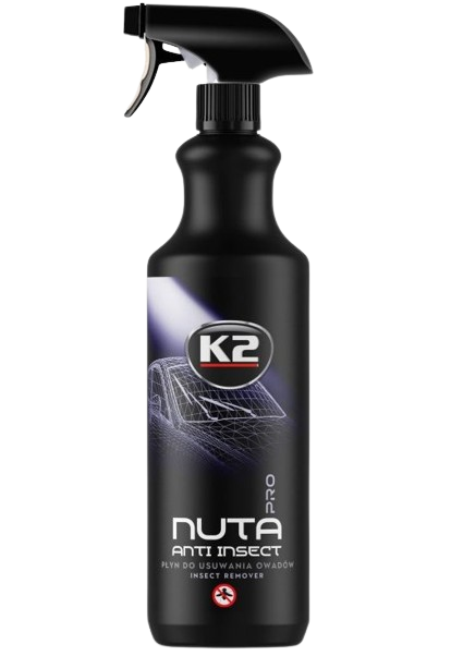 Solutie K2 NUTA PRO ANTI-INSECT D4011 pentru curatat urme insecte, recipient cu pulverizator, 1 litru