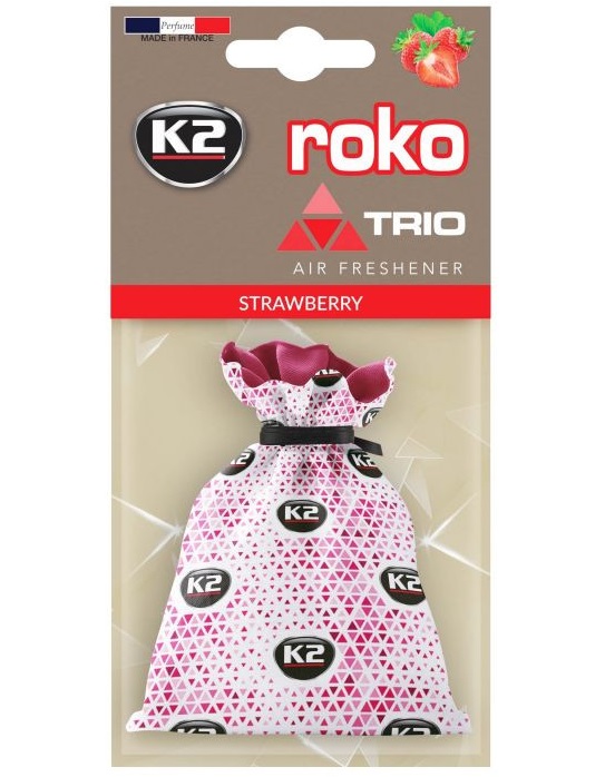 Odorizant K2 ROKO Trio V820T auto, tip saculet, parfum capsuni, 25 grame