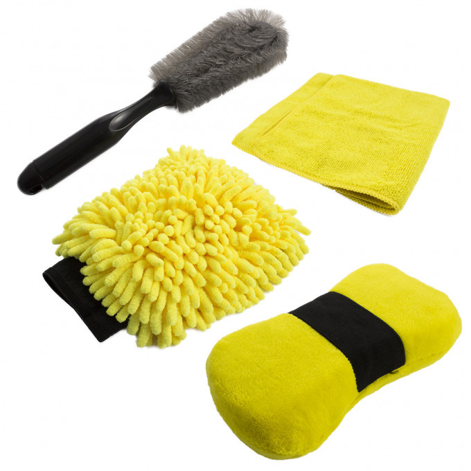 Set Carguard burete cu microfibre și perie