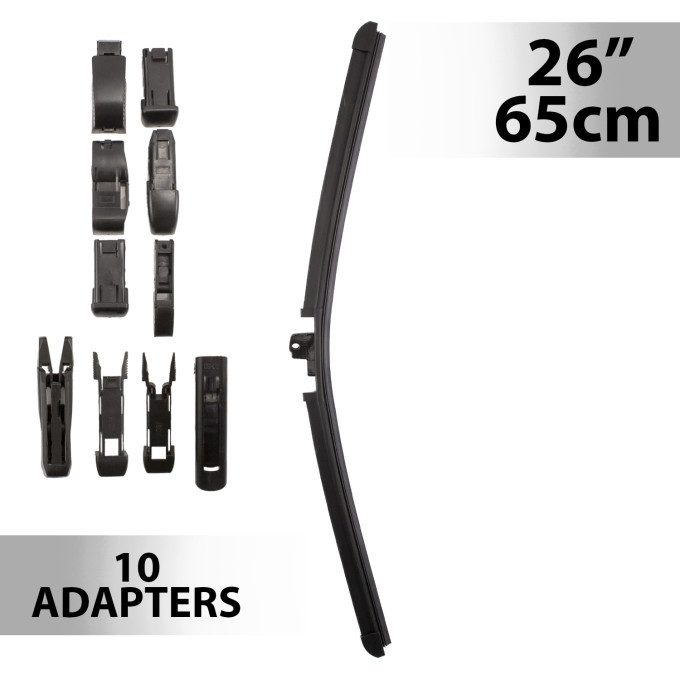 Ștergător CARGUARD profesional 26"/65cm - multiadaptor
