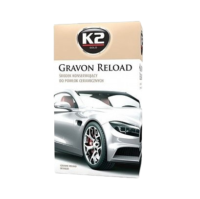 Soluție K2 GRAVON RELOAD G035, protecție ceramică/cuart, 250 ml