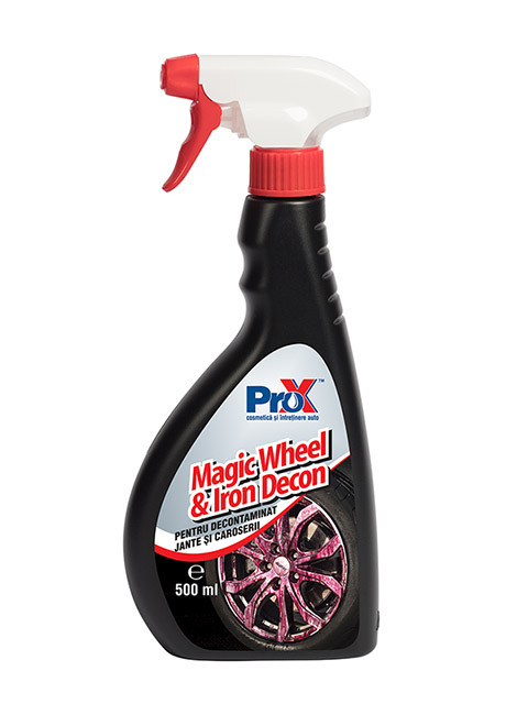 Solutie ProX Magic wheel & Iron Decon pentru curatat jante 500 ml