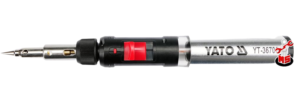 Set ciocan de lipit cu gaz + accesorii YT-36706 Yato