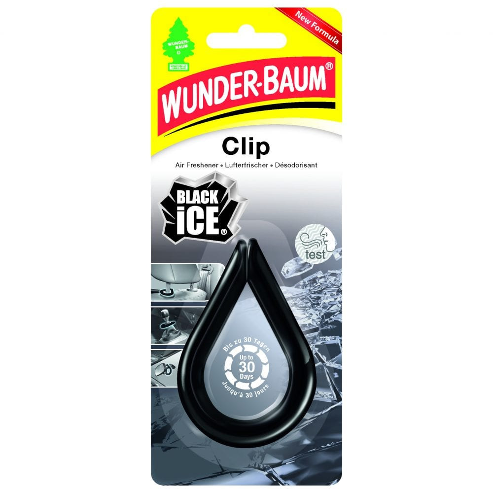 Odorizant WUNDER-BAUM Black Ice pentru auto