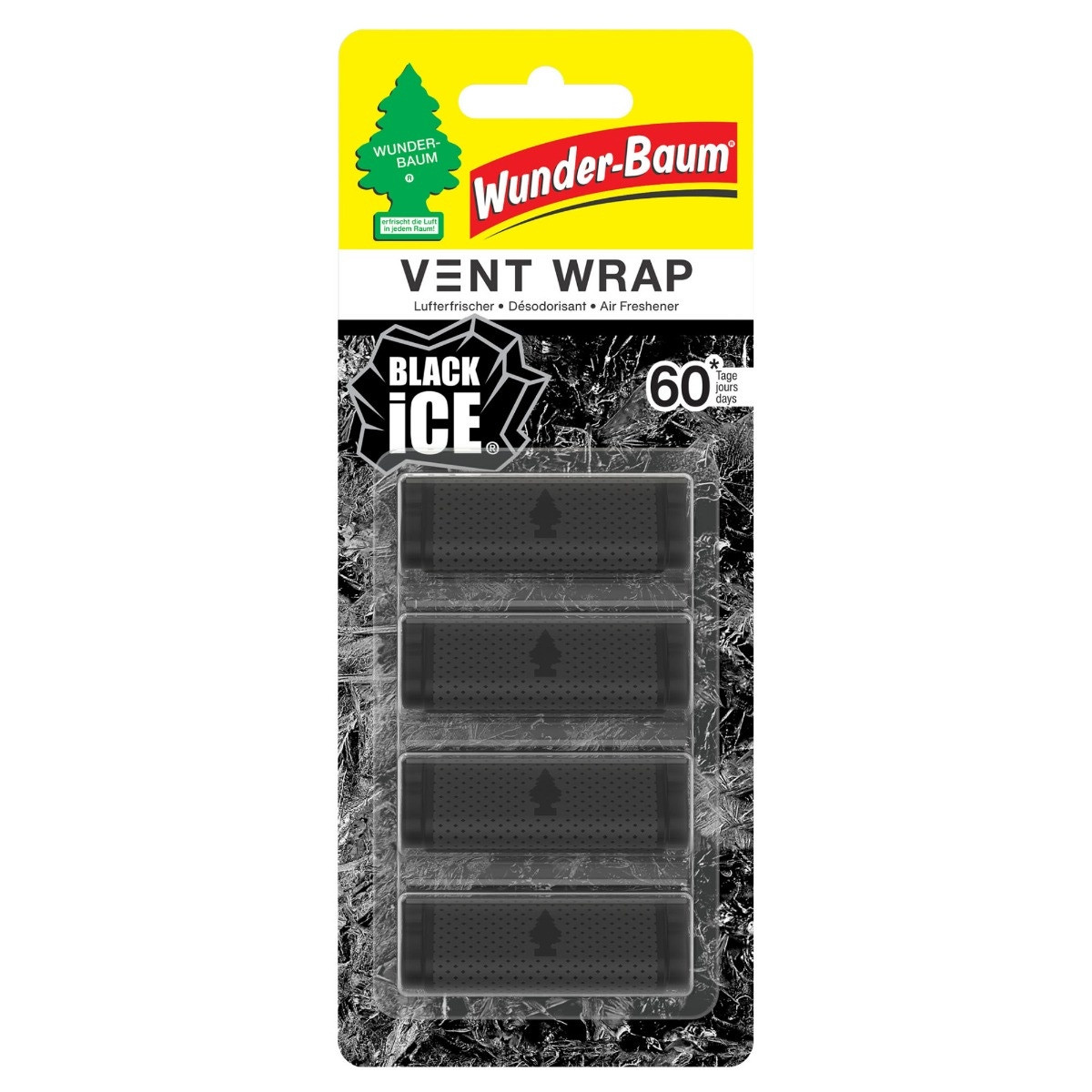Odorizant auto WUNDER-BAUM Vent Ice Black
