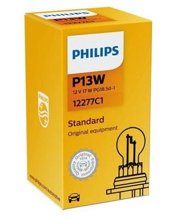 Bec semnalizare PHILIPS 12277C1, 12V, 13W, tip P13W, soclu PG18.5d-1