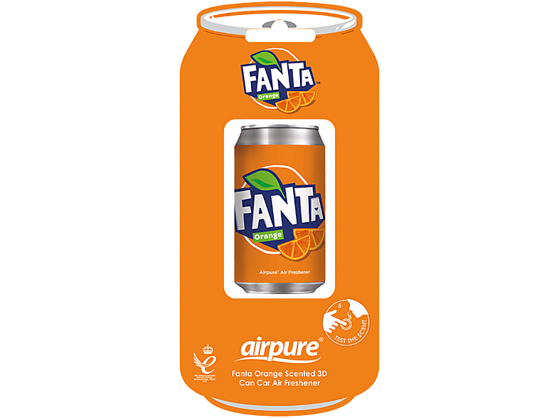 AIRPURE Odorizant auto, 3D cutie de sifon, portocaliu Fanta