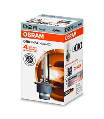 Bec original xenon far faza lunga 85V D2R 4100 K Xenarc, OSRAM 66250