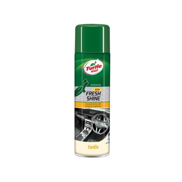 Spray silicon bord TURTLE WAX Fresh Shine Vanilla cu aromă de vanilie 500ml