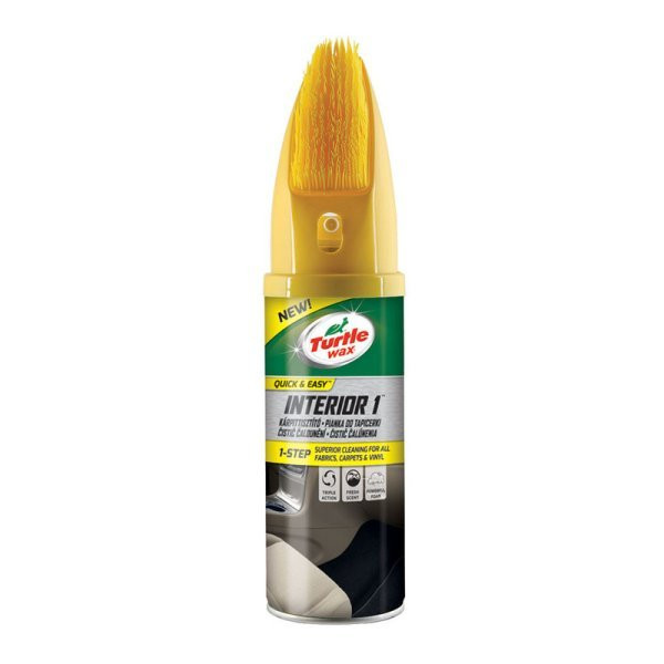 Spray TURTLE WAX curatare interiorul cu perie aplicatoare Interior1 400 ml