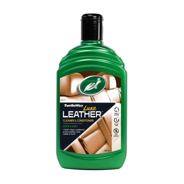 Soluție TURTLE WAX curățat și hidratat pielea Luxe Leather 500 ml