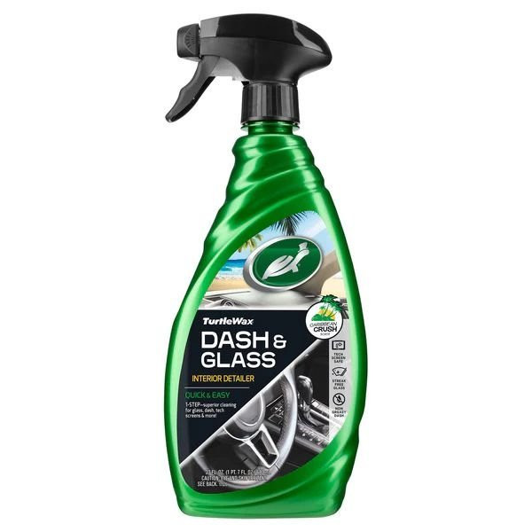 Soluție Turtle Wax Dash & Glass Interior Detailer 500 ml pentru curățare bord și suprafețe din sticlă