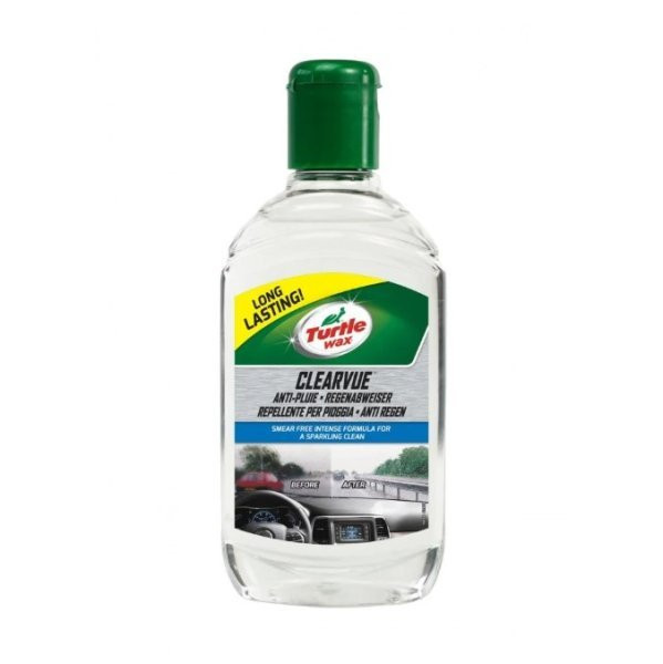 Tratament hidrofob TURTLE WAX Clearvue pentru sticla si geamuri 300 ml