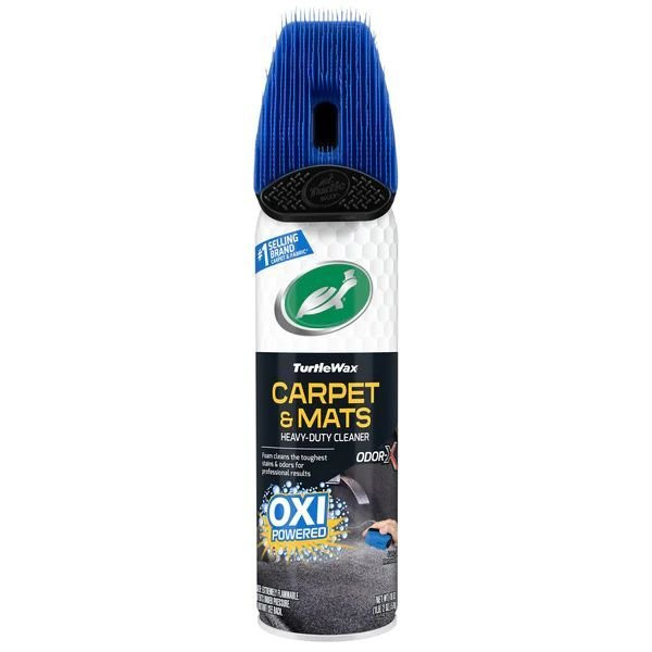 Spray TURTLE WAX Carpet & Mats Heavy-Duty Cleaner curatat suprafete textile cu aplicator 400 ml