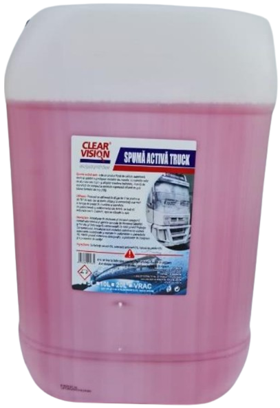Spuma CLEAR VISION HP67, activa pentru curatare camioane, volum 20 litri