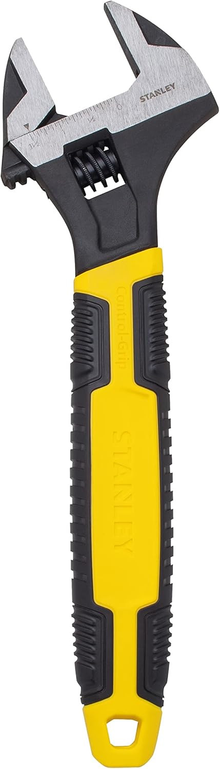 Cheie STANLEY reglabilă din două materiale 150 mm/6 in
