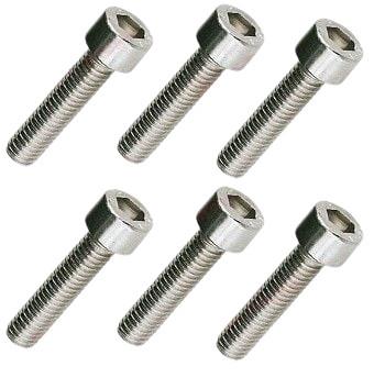 Set 6 șuruburi motocoasă 5mm x 30mm
