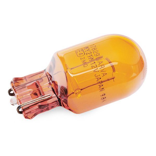 Bec Auto pentru Semnalizare, 12V 21W, Model WY21W, Soclu W3x16d, NARVA 17629