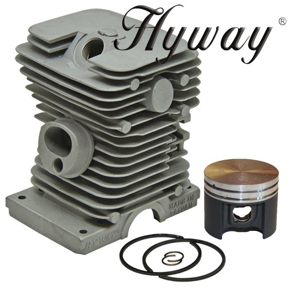 Cilindru drujbă compatibil Stihl MS 180, 018 Hyway Ø 38 mm (Piston cu acoperire de teflon)