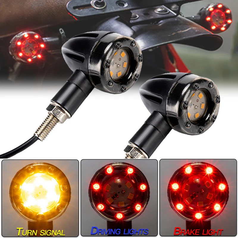 Set semnalizare motocicletă (5 LED-uri)