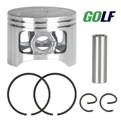 Piston complet pentru drujbă chineză model 5200 (Cal. I) Golf Ø 45mm