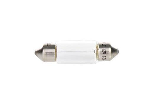 Bec auto pentru iluminare număr înmatriculare C5W, 12V 5W, BOSCH Pure Light BL, cod 1987301004, tip festoon
