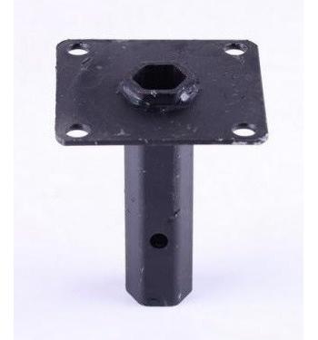 Manicot motocultor cu bază patrata (înălțime 125mm - Hexagon 24mm)