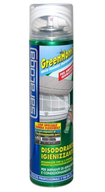 Spray igienizant pentru aer condiționat și ventilații Saratoga 400ml
