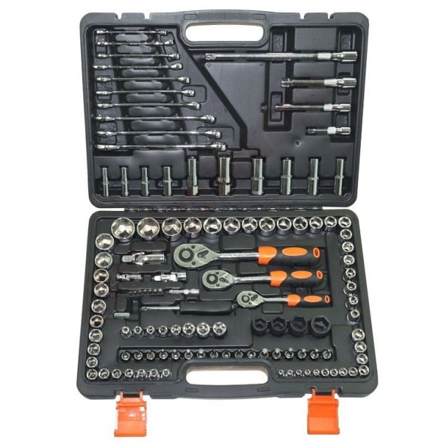 Set de 120 de chei (1/2", 3/8", 1/4")
