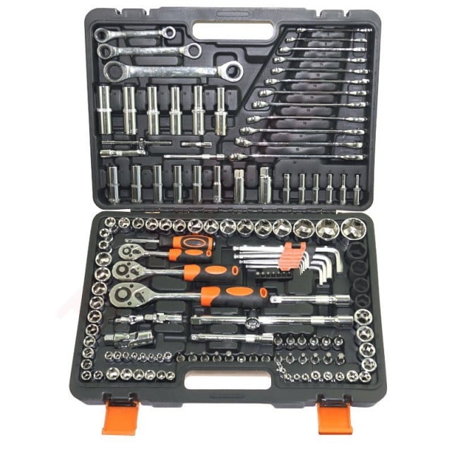 Set de 151 de chei (1/2", 3/8", 1/4")