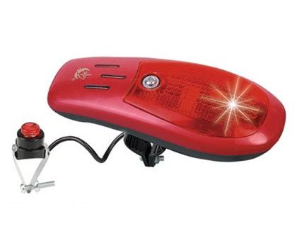 Sonerie de bicicletă cu LED și 8 melodii