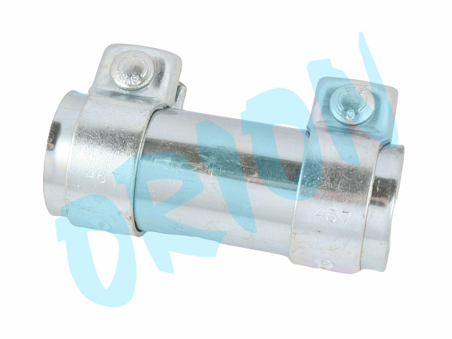 Conector esapament teava 43x46x125 mm pentru VOLKSWAGEN Polo, Caddy II, Lupo, SEAT Ibiza, Cordoba, Inca Arosa 1994-2005