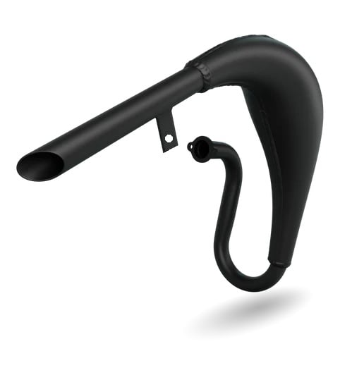 Kit evacuare motor bicicletă "saxofon"
