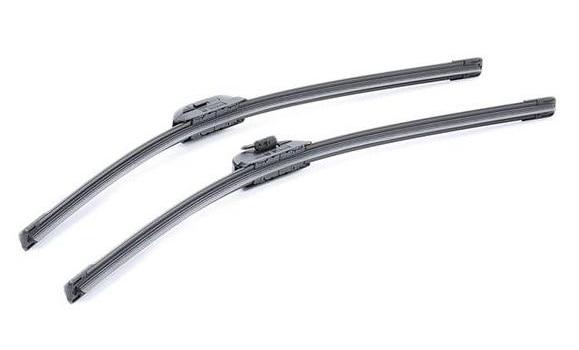 Set ștergătoare BOSCH AeroTwin Retro AR609S 600 mm, fără carcasă, cu duză integrată de spălare